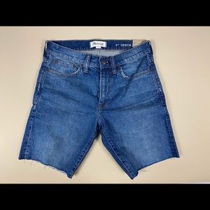 9” denim shorts - Madewell